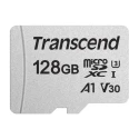 Transcend 128 GB MicroSD Memory Card, Class 10, TLC NAND, UHS Speed Class 3 (U3), V30, A1 Performance, TS128GUSD300S