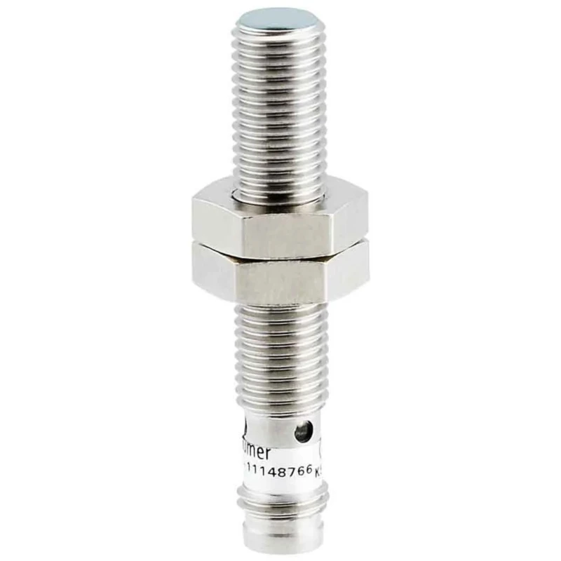 Baumer Threaded Barrel Inductive Proximity Sensor M8 x 1 IO-Link 36V 3 mm IR08.D03L-F46.GP1I.7SL