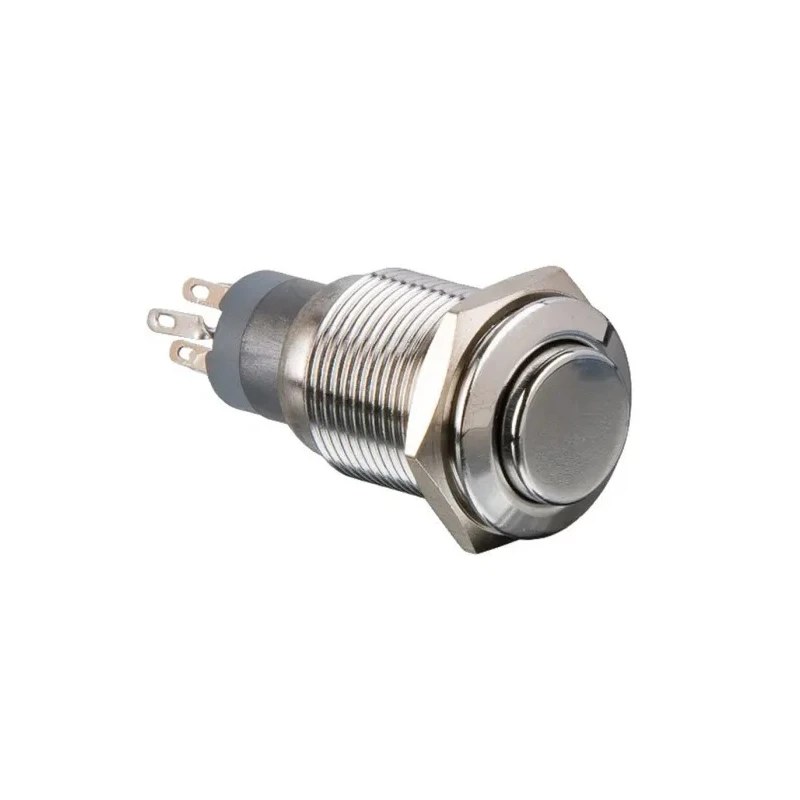 Arcolectric (Bulgin) Ltd MP0045 Series Push Button Switch Momentary Panel Mount 16.2 mm Cutout DPDT IP67 250 V AC MP0045