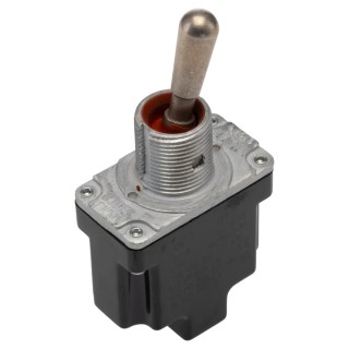 Honeywell Technologies Toggle Switch, Bushing Mount, On-Off, SPST, Screw Terminal, 277 V ac 1TL1-6