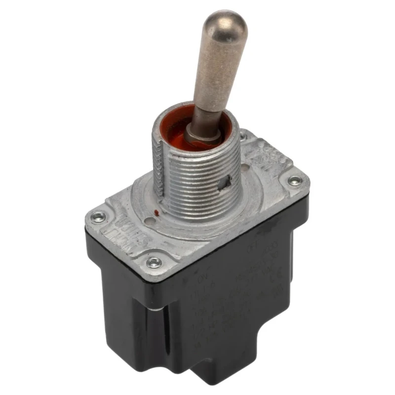 Honeywell Technologies Toggle Switch, Bushing Mount, On-Off, SPST, Screw Terminal, 277 V ac 1TL1-6