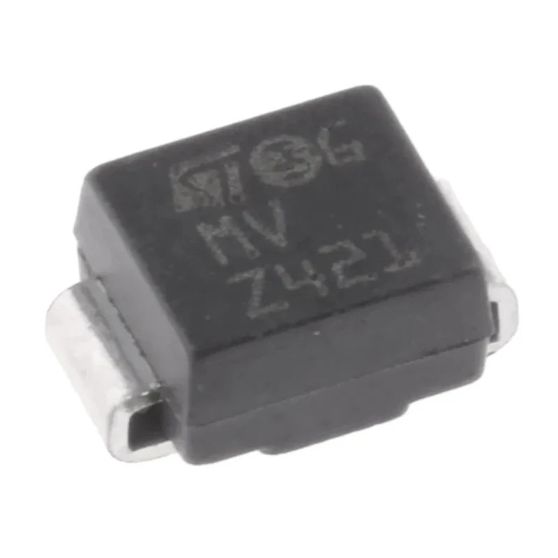 STMicroelectronics 1-Element Bi-Directional TVS Diode 600 W, Surface Mount DO-214 Package SM6T36CA