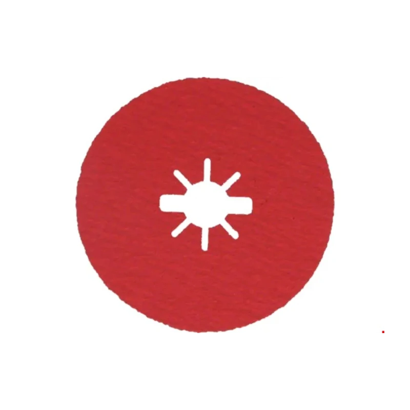 Bosch X Lock Ceramic Abrasive Disc 125 mm Diameter 100 Grit Size 50 Per Pack 2608619187