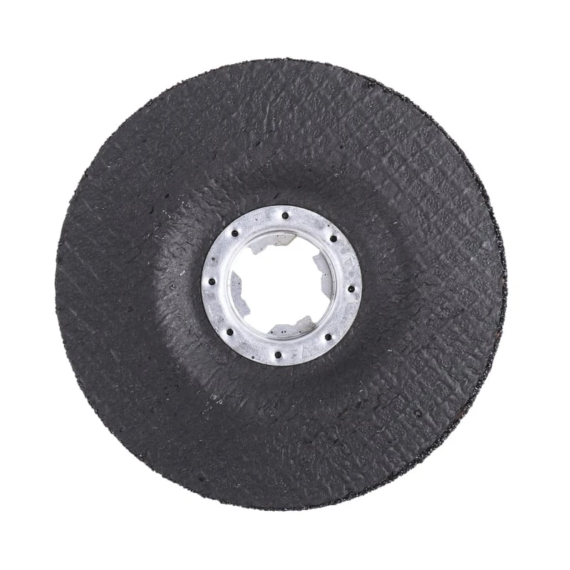 Bosch X Lock Aluminium Oxide Abrasive Disc 125 mm Diameter x 6 mm Thickness, Grit 10, Pack of 10 2608619259