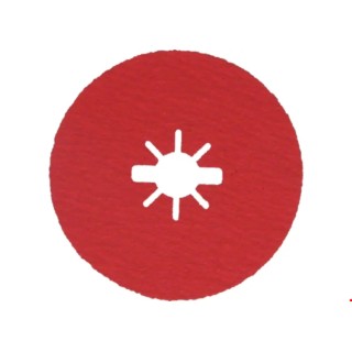 Bosch X Lock Ceramic Abrasive Disc 125 mm Diameter 60 Grit 50 Per Pack 2608619185
