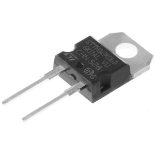STMicroelectronics 600 V 12 A Switching Diode 2-Pin TO-220AC STTH12R06D