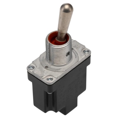 Honeywell Technologies Toggle Switch, Bushing Mount, On-On SPDT, Screw Terminal, 10A, 277V AC 1TL1-8