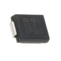 STMicroelectronics 1-Element Bi-Directional TVS Diode, Surface Mount SMC Package, 1.5 kW, 2-Pin SM15T39CA