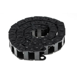 Igus Series 10 Cable Trunking Black, W36mm x D23mm, L1m, 38mm Minimum Bend Radius, Igumid GLW W36mm
