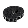 Igus Series 10 Cable Trunking Black, W36mm x D23mm, L1m, 38mm Minimum Bend Radius, Igumid GLW W36mm