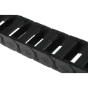 Igus 200 Series Cable Trunking Black 73mm Width x 35mm Depth x 1m Length, 75mm Minimum Bend Radius Igumid GLW W73mm