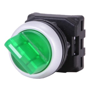 RS Pro 2 Position Illuminated Selector Switch Head 22 mm Cutout Green Handle IP65 188-1157