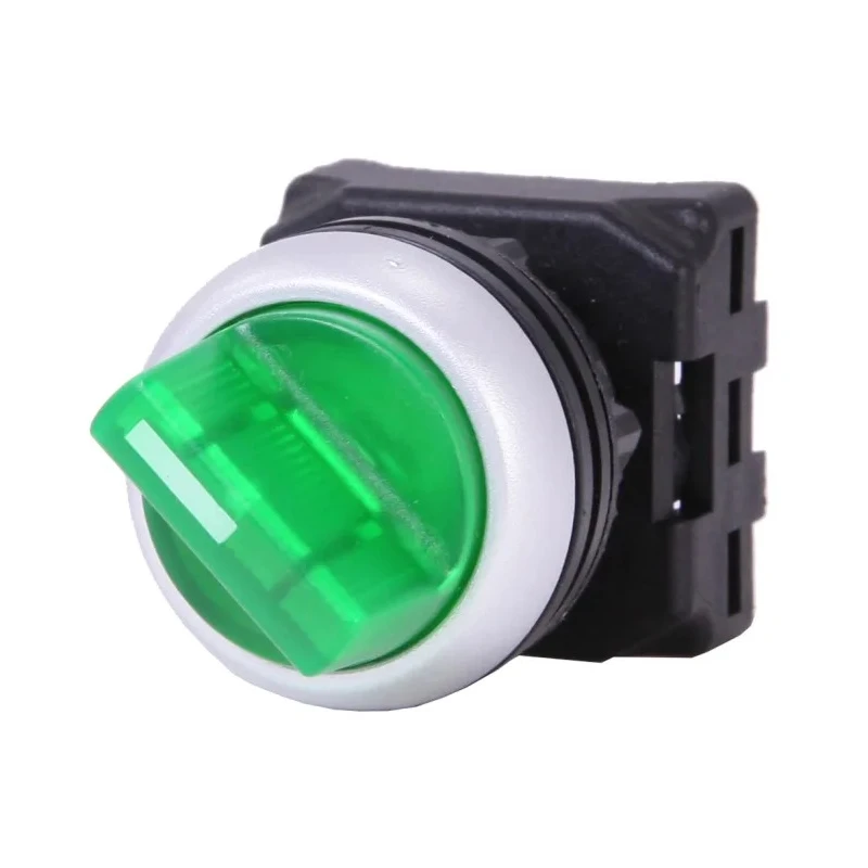 RS Pro 2 Position Illuminated Selector Switch Head 22 mm Cutout Green Handle IP65 188-1157