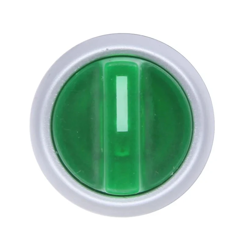 RS Pro 2 Position Illuminated Selector Switch Head 22 mm Cutout Green Handle IP65 188-1157