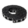Igus Flame Retardant Black Cable Trunking 26mm Width x 23mm Depth x 1m Length, 38mm Min. Bend Radius, Integrated W26mm
