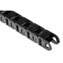 Igus Flame Retardant Black Cable Trunking 26mm Width x 23mm Depth x 1m Length, 38mm Min. Bend Radius, Integrated W26mm