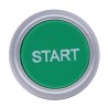 RS PRO Green Spring Return Push Button Head 22 mm Cutout Round IP65 START Marking 188-1140