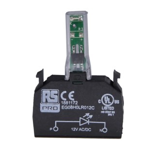 RS PRO LED Light Block, White Illumination, 110V AC, SMD LED Technology, 32.4mm Length, 45mm Height 188-1188