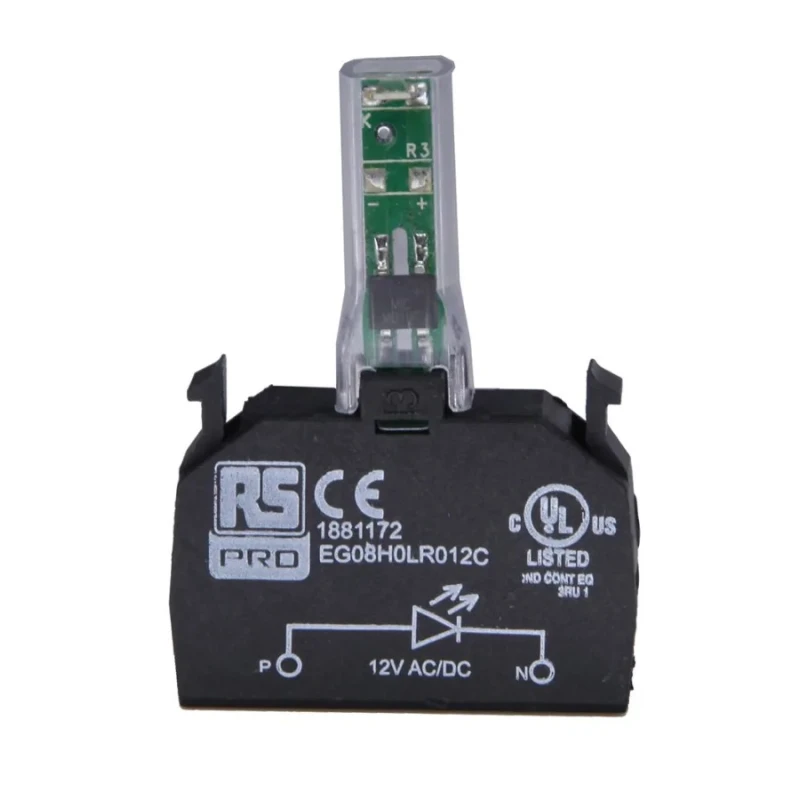 RS PRO LED Light Block, White Illumination, 110V AC, SMD LED Technology, 32.4mm Length, 45mm Height 188-1188