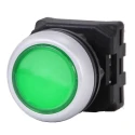 RS PRO Green Spring Return Push Button Head 22 mm Cutout IP65 188-1143