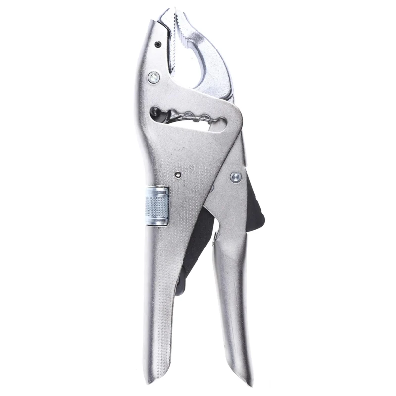 Facom Locking Plier Short, Chrome Finish, 230mm Overall Length, Steel, 80mm Jaw Opening 500A