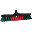 Vikan Black Garage Broom with Plastic Bristles 40mm Width, 65mm Bristle Length, Threaded Socket Connection 311552