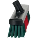 Vikan Black Garage Broom with Plastic Bristles 40mm Width, 65mm Bristle Length, Threaded Socket Connection 311552