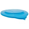Vikan 20L Plastic Blue Bucket Lid with Handle 56933