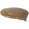 Vikan 5L Plastic Brown Bucket Lid 568966, Dimensions 295x250x20 mm, Food Contact Compliant 568966
