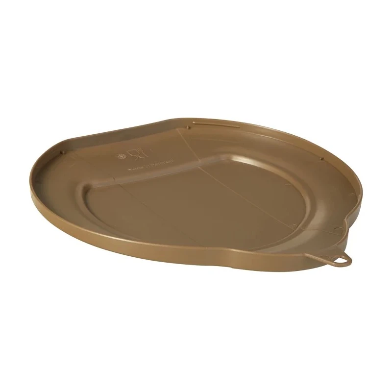 Vikan 5L Plastic Brown Bucket Lid 568966, Dimensions 295x250x20 mm, Food Contact Compliant 568966