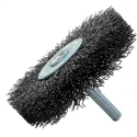 RS PRO Stainless Steel Crimped Abrasive Brush 50 mm Diameter, Spindle Fixing, Max Speed 4500 rpm 189-0079