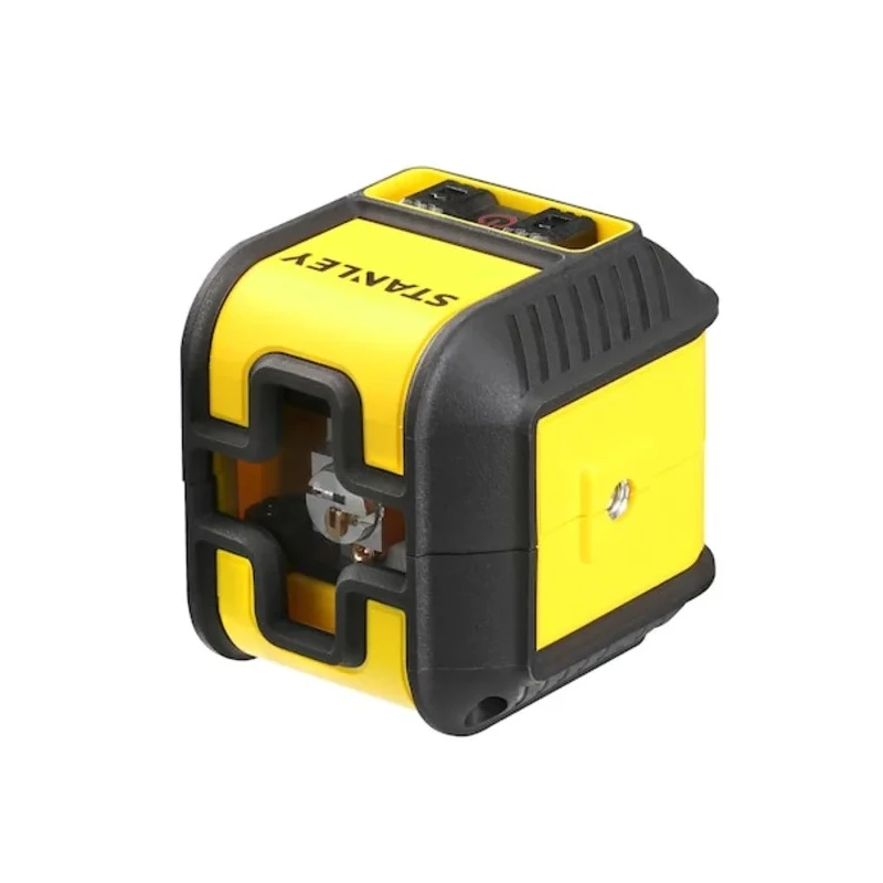 Stanley Cubix Laser Colour Red Laser Level, 2 Lasers, ±0.6 mm/m Accuracy, Self-Levelling, 12 m Range CUBIX