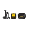 Stanley Cubix Laser Colour Red Laser Level, 2 Lasers, ±0.6 mm/m Accuracy, Self-Levelling, 12 m Range CUBIX