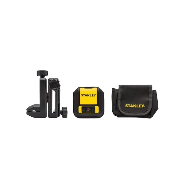 Stanley Cubix Laser Colour Red Laser Level, 2 Lasers, ±0.6 mm/m Accuracy, Self-Levelling, 12 m Range CUBIX