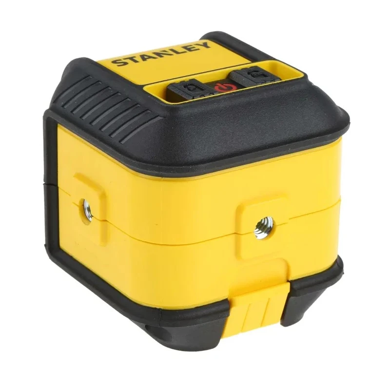 Stanley Cubix Laser Colour Red Laser Level, 2 Lasers, ±0.6 mm/m Accuracy, Self-Levelling, 12 m Range CUBIX