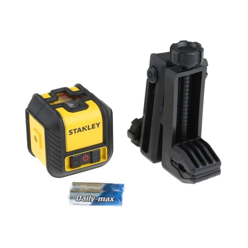 Stanley Cubix Laser Colour Red Laser Level, 2 Lasers, ±0.6 mm/m Accuracy, Self-Levelling, 12 m Range CUBIX