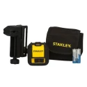 Stanley Cubix Laser Colour Red Laser Level, 2 Lasers, ±0.6 mm/m Accuracy, Self-Levelling, 12 m Range CUBIX