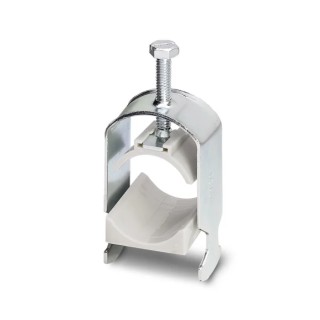 Phoenix Contact Galvanised Steel Barrier Strip Cable Clamp 34 mm Max Bundle Diameter 38 x 24 x 97 mm 3240257