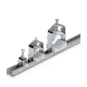 Phoenix Contact Galvanised Steel Barrier Strip Cable Clamp 34 mm Max Bundle Diameter 38 x 24 x 97 mm 3240257