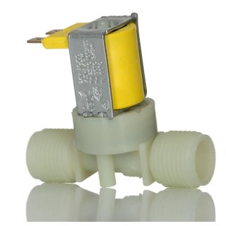 RS PRO Solenoid Valve, 2 Port, Normally Closed, 24V AC/DC, 3/4 in BSP Male, Orifice Diameter 2.6mm, Maximum 190-4137