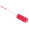 Vikan Pink Bottle Brush, 27 mm Bristle Length x 510 mm Overall Length x 60 mm Brush Diameter 53701