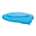 Vikan 12L Plastic Blue Bucket Lid 56873, Clip System Secure, 365mm Length, 310mm Width
