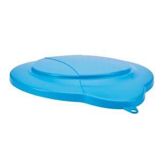Vikan 12L Plastic Blue Bucket Lid 56873, Clip System Secure, 365mm Length, 310mm Width