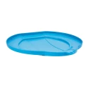 Vikan 12L Plastic Blue Bucket Lid 56873, Clip System Secure, 365mm Length, 310mm Width
