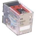 Omron DIN Rail Power Relay, 12V DC Coil, 5A Switching Current, 4PDT MY4 12VDC (S)