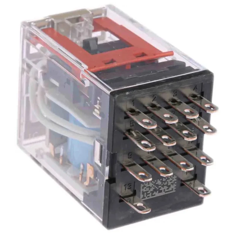 Omron DIN Rail Power Relay, 12V DC Coil, 5A Switching Current, 4PDT MY4 12VDC (S)