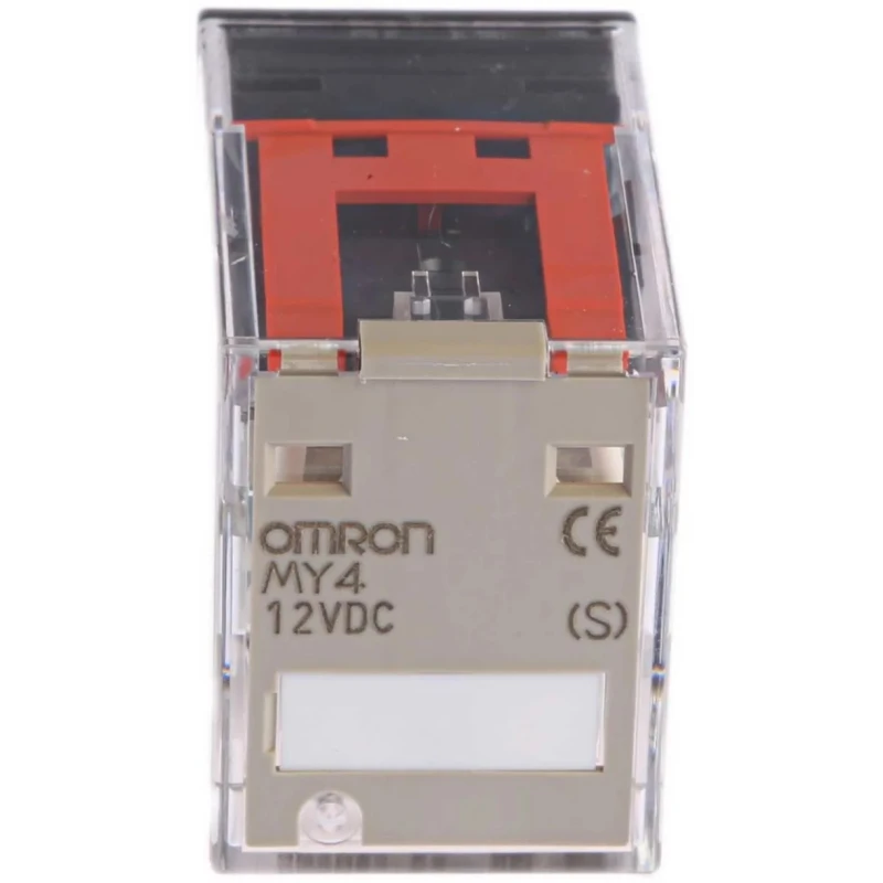 Omron DIN Rail Power Relay, 12V DC Coil, 5A Switching Current, 4PDT MY4 12VDC (S)
