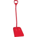 Vikan Ergonomic Shovel with Polypropylene Blade 271 mm Width, Anodised Aluminium Handle 1310 mm Length 56014