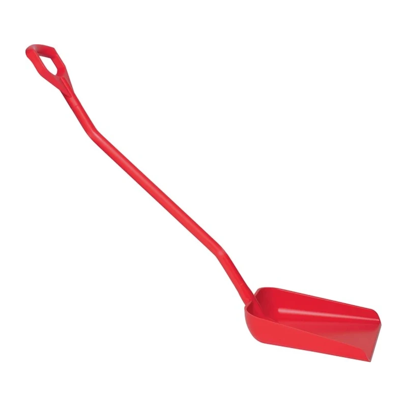 Vikan Ergonomic Shovel with Polypropylene Blade 271 mm Width, Anodised Aluminium Handle 1310 mm Length 56014