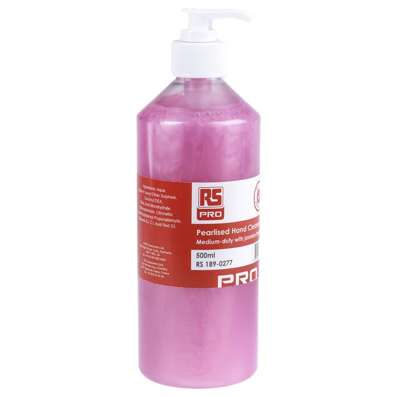 RS PRO Jasmine Professional Pearlised Hand Cleaner 500 ml Bottle 189-0277